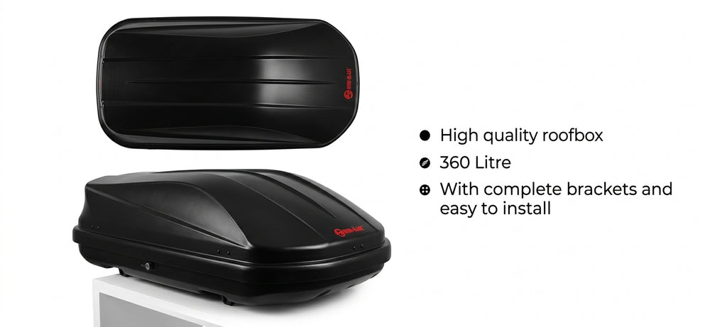 PREMIUM 360L CAR ROOF BOX | HIGH QUALITY WATERPROOF LUGGAGE CARRIER