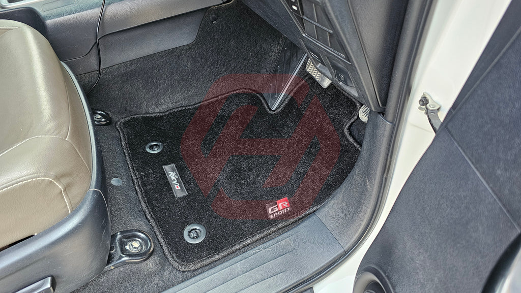 HILUX REVO GR SPORT GENUINE FIT CARPET MATS