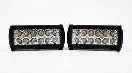 Dual-Row 12 LED Ultra-Bright Light Bar – Universal Heavy-Duty Off-Road Fog & Spot Light