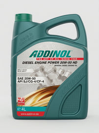 ADDINOL Diesel Engine Power 20W-50 HD 4L