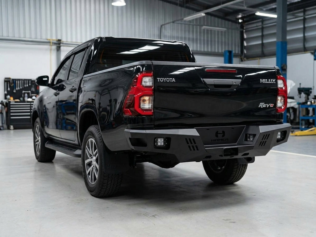 TOYOTA HILUX REVO/VIGO/ROCCO REAR BUMPER WITH LED LIGHTS