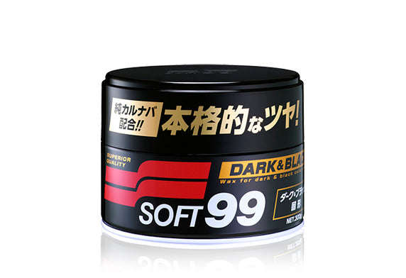 Soft 99 Dark & Black Wax For Dark & Black Coloured Vehicles 300g