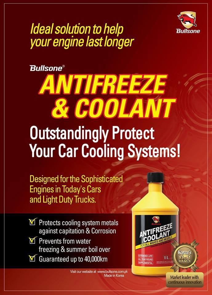 Bullsone Antifreeze & Coolant Green 1 Liter - Hashmi Automart