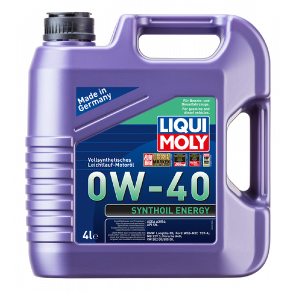 LIQUI MOLY 0W-40 Engine Oil Synthoil Energy - Hashmi Automart