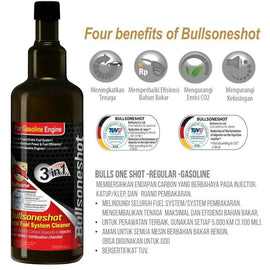 Bullsone Total Fuel System Cleaner for Gasoline Engine Bullsoneshot - Hashmi Automart