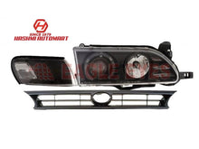 Load image into Gallery viewer, TOYOTA COROLLA INDUS TRD SMOKE PROJECTION HEADLIGHTS 1993-2001 TAIWAN