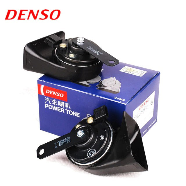 DENSO CAR HORN COMPACT FULL POWER TONE 12V UNIVERSAL