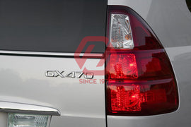 TOYOTA PRADO GX 470 TAIL LIGHTS WITH REAR GARNISH AND REVERSE LAMPS