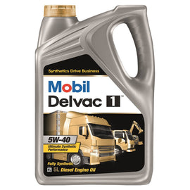 Mobil Delvac 1 Engine Oil 5W-40 5 Liter - Hashmi Automart
