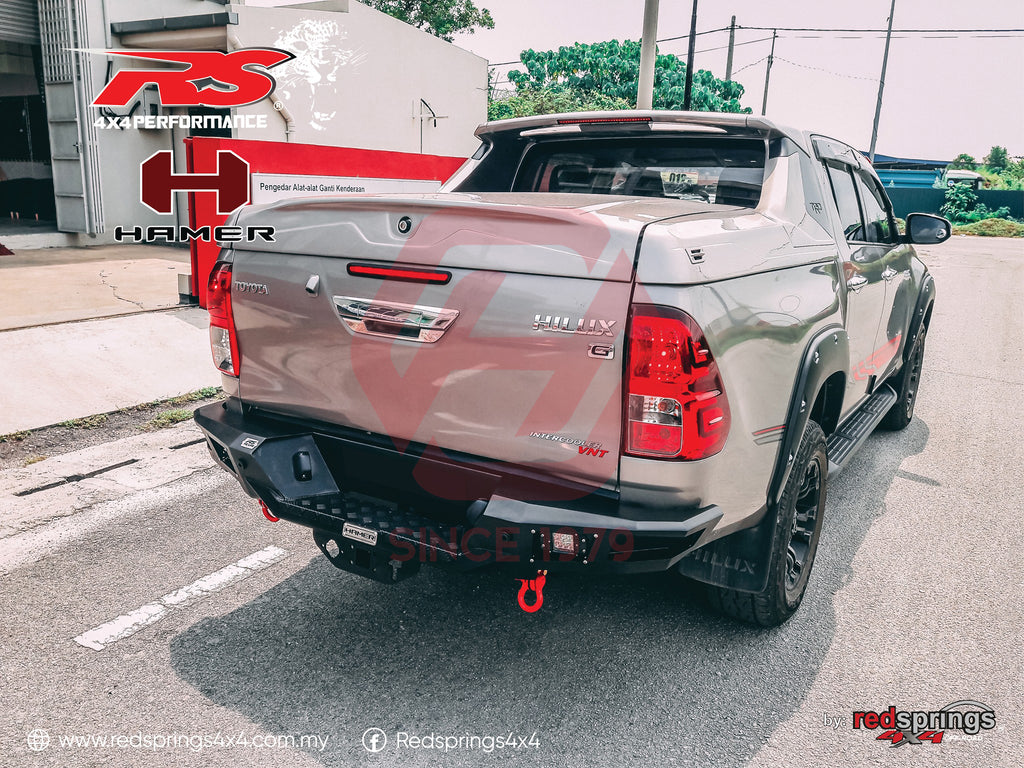 TOYOTA HILUX REVO VIGO ROCCO HAMER REAR BUMPER NOVA THAILAND