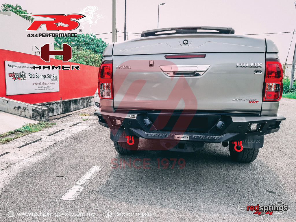 TOYOTA HILUX REVO VIGO ROCCO HAMER REAR BUMPER NOVA THAILAND