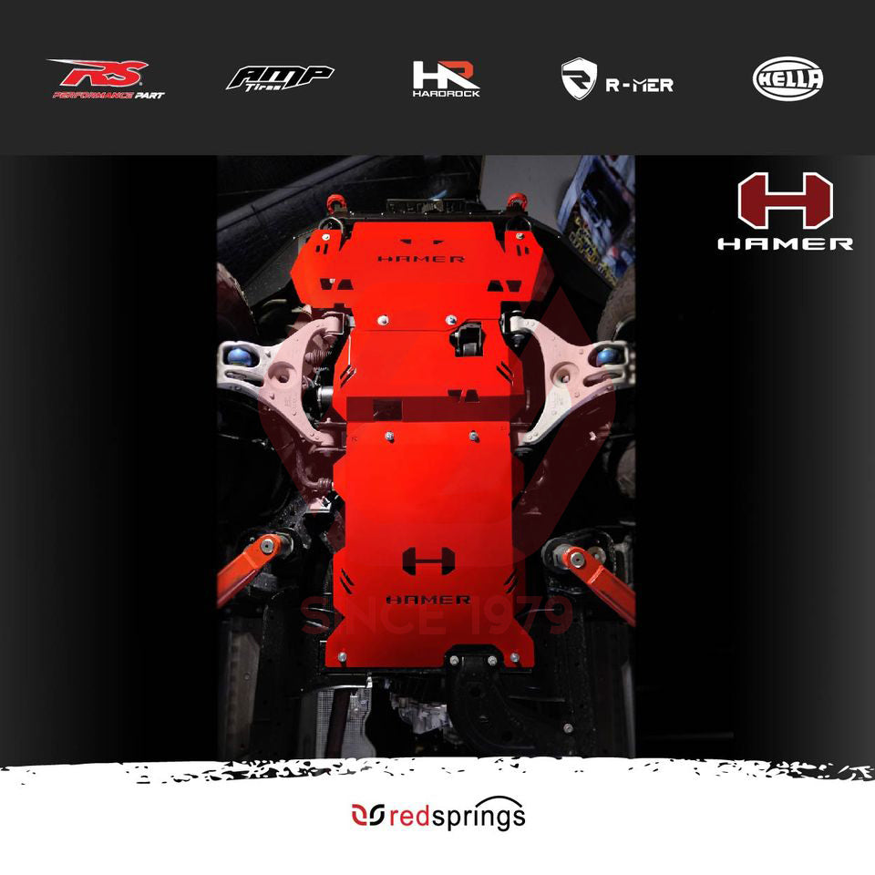 HAMER FRONT SKID PLATE 3 PCS SET FOR REVO