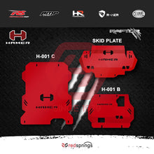 Load image into Gallery viewer, HAMER FRONT SKID PLATE 3 PCS SET FOR REVO