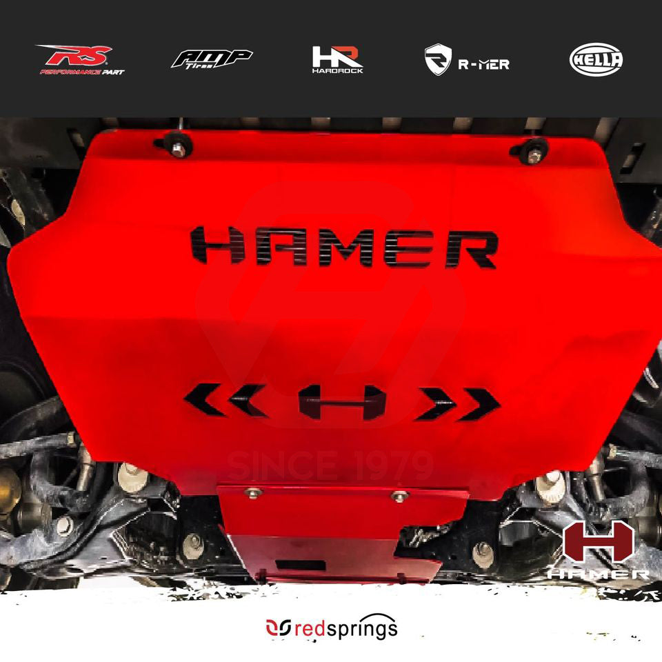 HAMER FRONT SKID PLATE 3 PCS SET FOR REVO