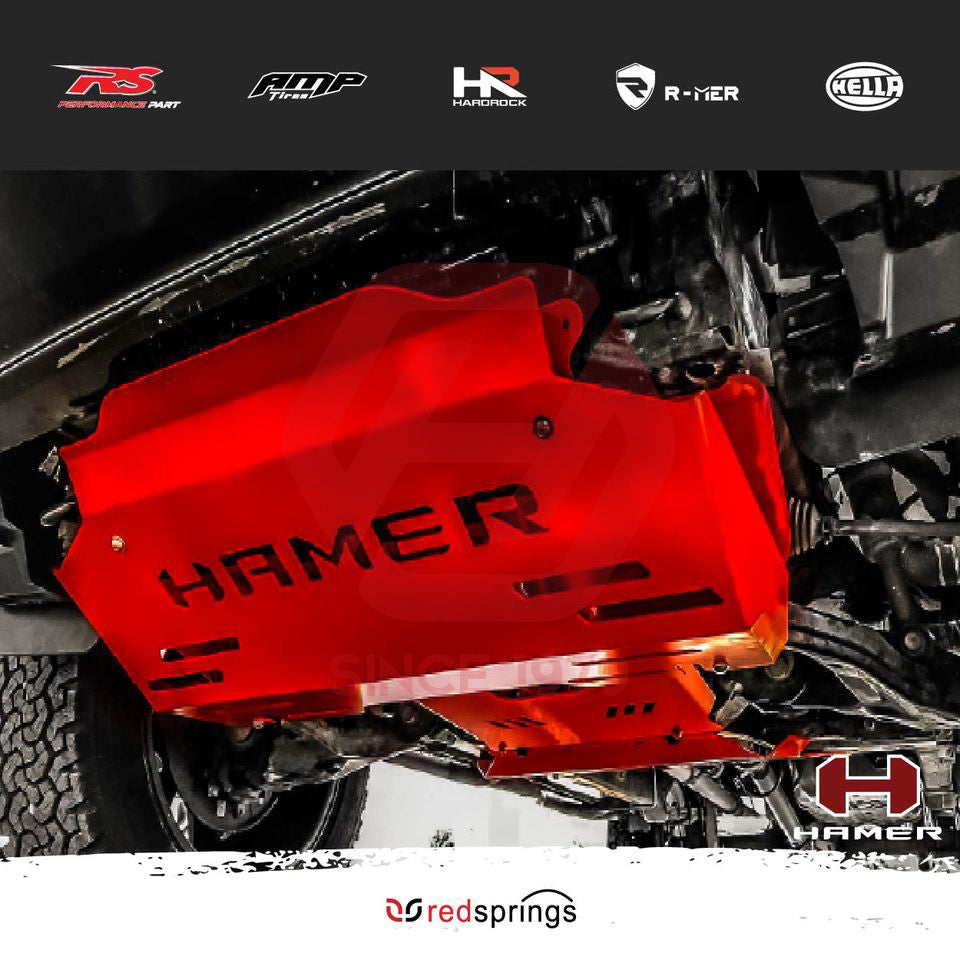 HAMER FRONT SKID PLATE 3 PCS SET FOR REVO