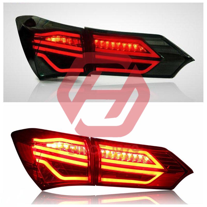 Toyota Corolla 2014-2022 Red/Smoke Led Tail Light