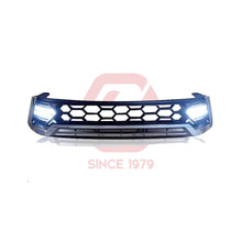 Load image into Gallery viewer, TOYOTA HILUX REVO FRONT GRILLE CHROME WITH LED