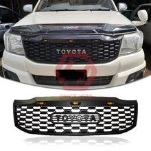 Load image into Gallery viewer, TOYOTA HILUX VIGO CHAMP 2011-2015 FRONT GRILLE WITH LOGO AND LED LIGHTS