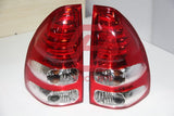 TOYOTA PRADO FJ-120 TAIL LAMP LED WHITE CRYSTAL 2003-2009