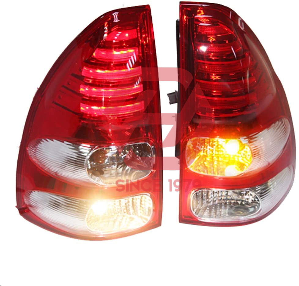 TOYOTA PRADO FJ-120 TAIL LAMP LED WHITE CRYSTAL 2003-2009